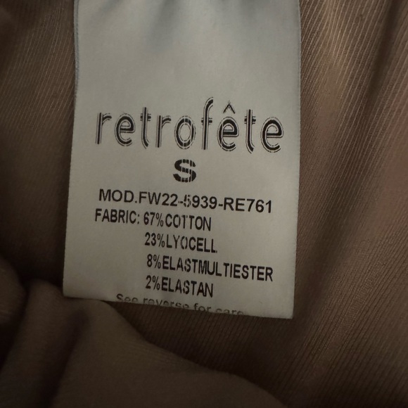 Retrofête Blue Ruched Denim Mini Skirt – Size S – NWOT - Picture 5 of 7